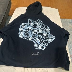 Darc sport raw hemm hoodie